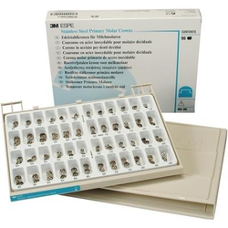 Stainless Steel Primary Molar Crowns Starter Kit (3M)