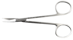 Scissors Iris Curved 4-1/2