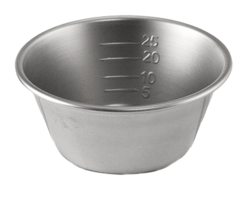 Measuring Mixing Bowl Stainless Steel Silver 25cc (PDT) 