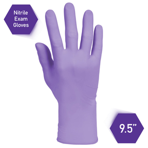 Gloves Nitrile Powder Free Textured Lavender 250/Box
