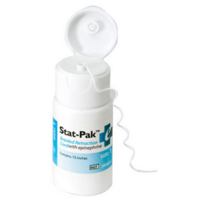Stat-Pak +E Impregnated Braided Retraction Cord, 72 (Vista)