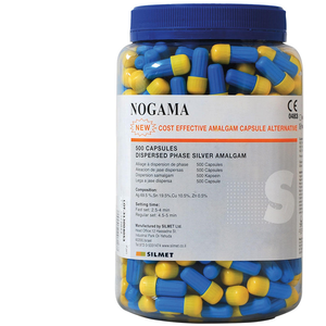 Nogama Dispersed Phase Alloy 69%Ag, High Copper, Non Gamma II Amalgam