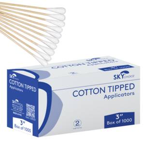 Cotton Tip Applicator Non-Sterile 1000/Bx (Sky Choice)