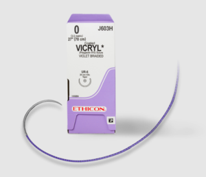 Ethicon Vicryl Sutures 12/Box