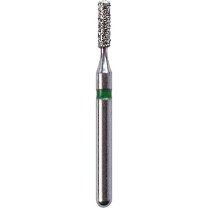 SimpliCut Single Use Diamond Burs Cylinder Rounded Shoulder, 25/Pkg (Kerr Rotary)
