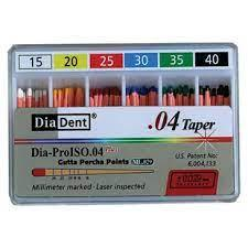 Gutta Percha MM Dia-Pro ISO GT .04 (Diadent)
