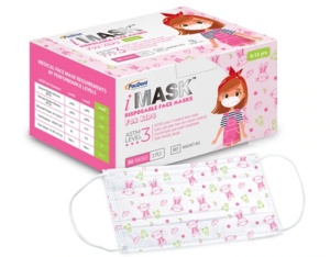 iMask ASTM Level 3 Kids Face Masks Small Size 50/Box