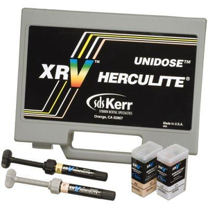 HERCULITE XRV Microhybrid Composite Syringe 5gm DENTIN   (Kerr)