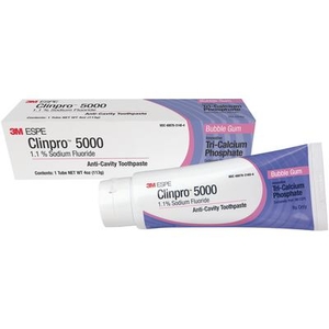 Clinpro 5000 Toothpaste 1.1% Sodium Fluoride 4oz (3M)