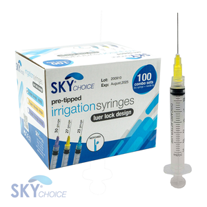 Endodontic Irrigation 3 cc Luer Syringe Combo 100/pkg