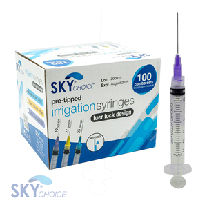 Endodontic Irrigation 3 cc Luer Syringe Combo 100/pkg