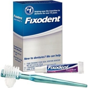 Fixodent Denture Wearers Orientation Kit .35 oz 36/Cs