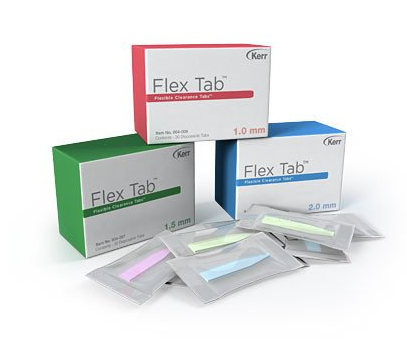 Flex Tab Flexible Clearance Tabs, 30 Tabs/Roll (Kerr) Flex Tab Flexible Clearance Tabs, 30 Tabs/Roll (Kerr)