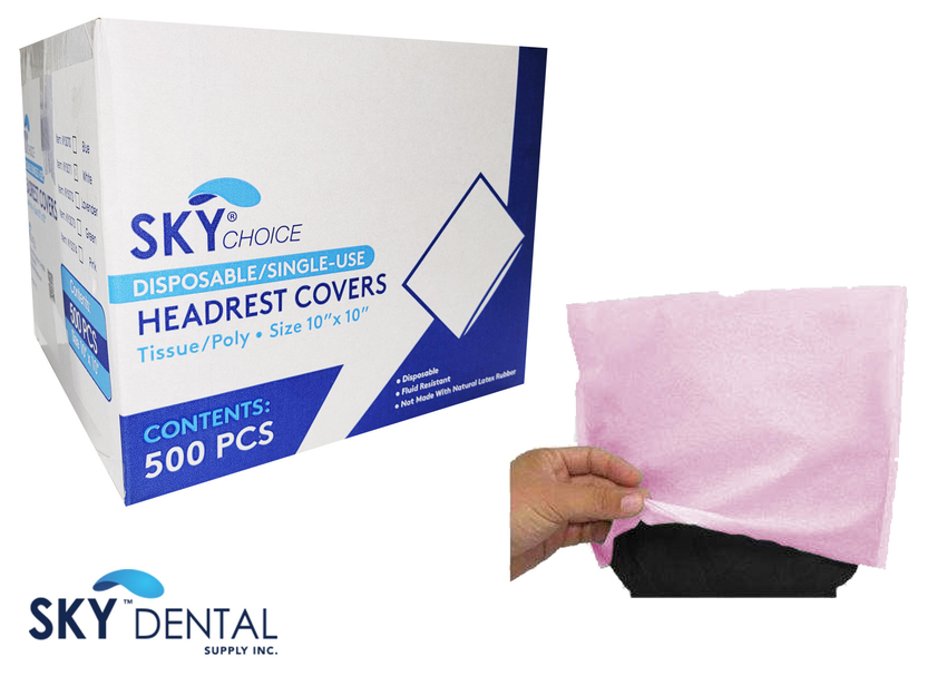 Head Rest Covers Tissue/Poly (Sky Choice) Head Rest Covers Tissue/Poly (Sky Choice)