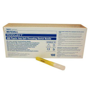 Monoject Needles #400 Plastic Hub 100/box Monoject Needles #400 Plastic Hub 100/box