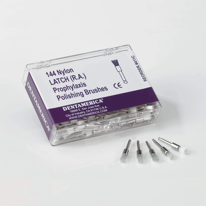 Prophy Brush Latch Type Flat (144)