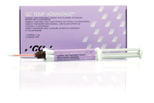 GC TEMP ADVANTAGE Temporary Cement (Gc America) GC TEMP ADVANTAGE Temporary Cement (Gc America)