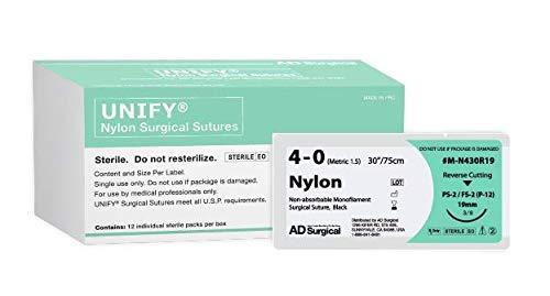 Unify Biopsy Suture Nylon 12/Pkg