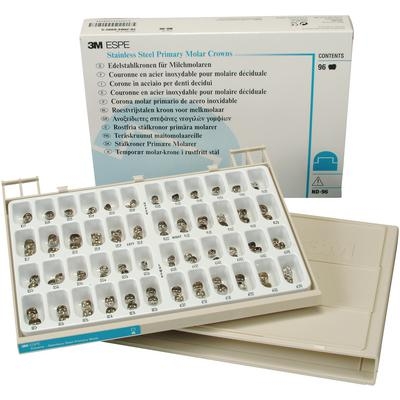 Stainless Steel Primary Molar Crowns Starter Kit (3M)