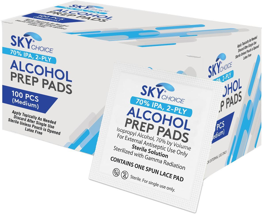 Alcohol Prep Pad Sterile (Sky Choice) Alcohol Prep Pad Sterile (Sky Choice)