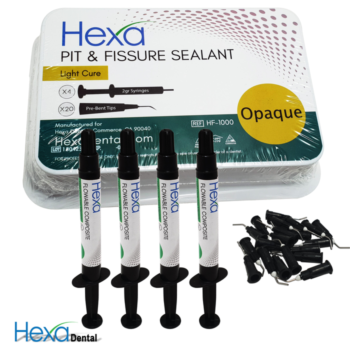 Pit & Fissure Sealant Light Cure OPAQUE (Hexa Dental) Pit & Fissure Sealant Light Cure OPAQUE (Hexa Dental)