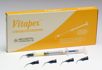 Vitapex Calcium Hydroxide Paste with Iodoform Kit, 2g Vitapex Calcium Hydroxide Paste with Iodoform Kit, 2g