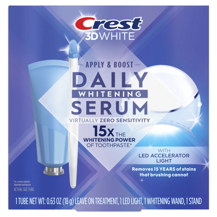 Crest 3D White Daily Whitening With Light Crest 3D White Daily Whitening With Light