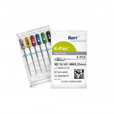 K-Flex Files Length 21 mm 6/Pkg (SybronEndo) K-Flex Files Length 21 mm 6/Pkg (SybronEndo)