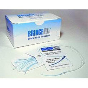 Bridgeaid Dental Floss Threaders, 1000/Pkg Bridgeaid Dental Floss Threaders, 1000/Pkg