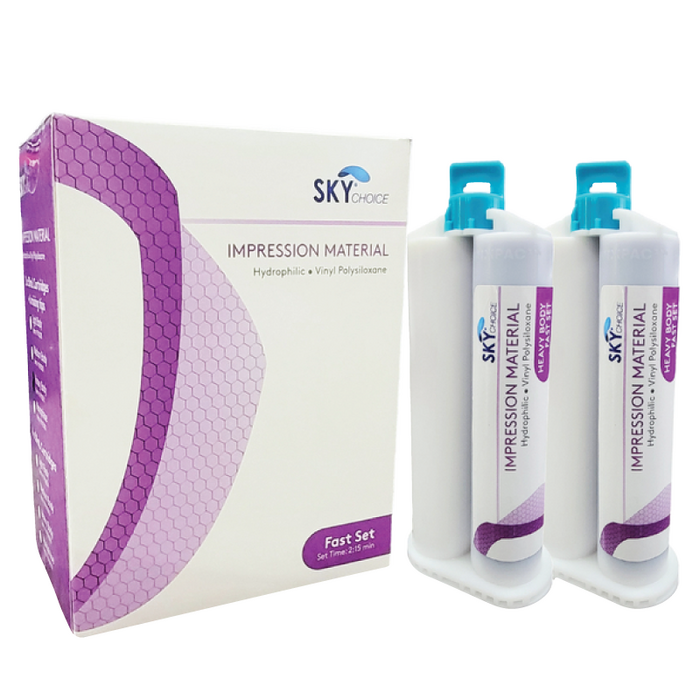 Impression Material VPS 50ml Cartridge 4/Pk (SKY CHOICE)
