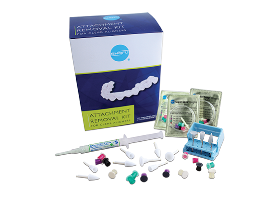 Clear Aligners Attachment Removal Kit Clear Aligners Attachment Removal Kit