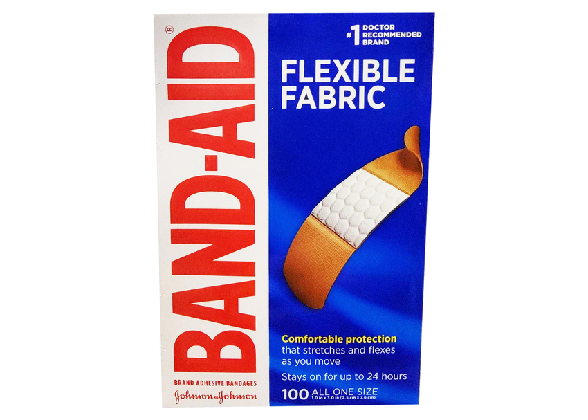 Band-Aid Flexible Fabric Adhesive Bandage Strip, 1 Band-Aid Flexible Fabric Adhesive Bandage Strip, 1
