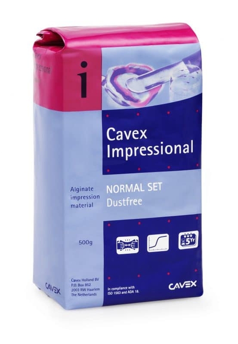Cavex Impressional Alginate 500g Bag Cavex Impressional Alginate 500g Bag