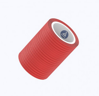 Sensi-Wrap Self-Adherent Bandage Rolls Red Color, (Dynatex) Sensi-Wrap Self-Adherent Bandage Rolls Red Color, (Dynatex)