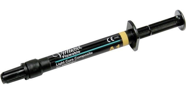 Virtuoso Flowable Light-Cure Composite with Fluoride (Denmat) Virtuoso Flowable Light-Cure Composite with Fluoride (Denmat)