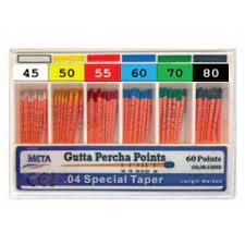 Gutta Percha .04 Taper pack of 60 Gutta Percha .04 Taper pack of 60