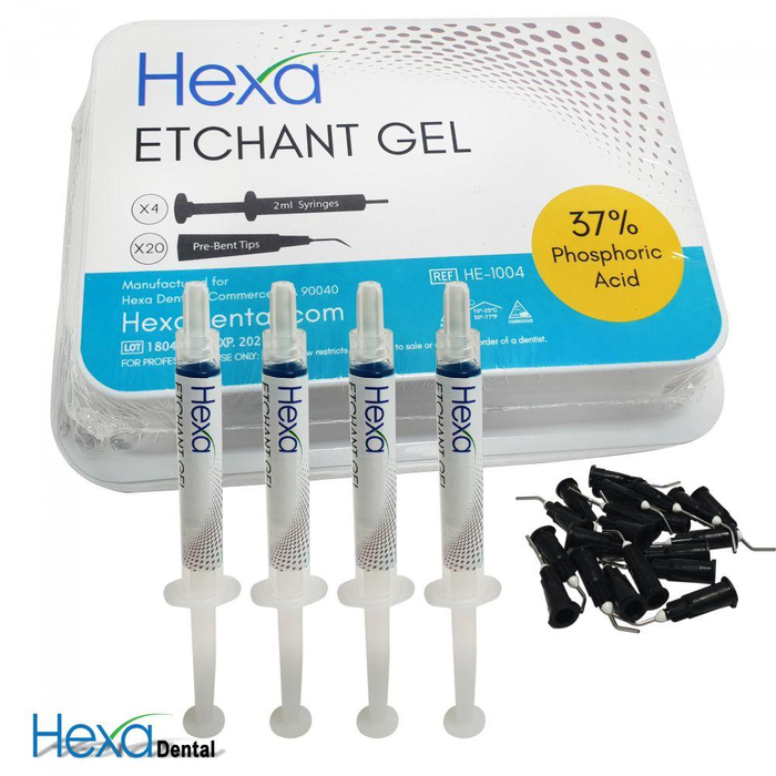 Etch 37% Phosphoric Acid Blue Color (Hexa Dental) Etch 37% Phosphoric Acid Blue Color (Hexa Dental)