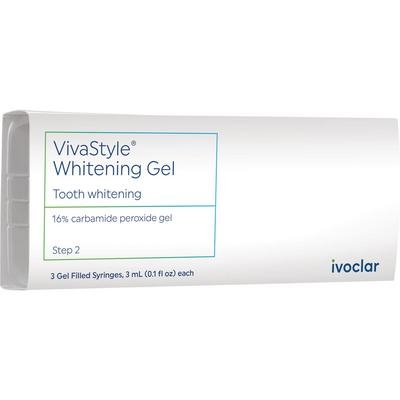 VivaStyle Take Home Teeth Whitening Gel Refill 3ml Syringe, 3/Pkg (Ivoclar) VivaStyle Take Home Teeth Whitening Gel Refill 3ml Syringe, 3/Pkg (Ivoclar)