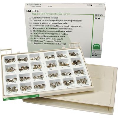 Stainless Steel Permanent Molar Crowns Kit (3M) Stainless Steel Permanent Molar Crowns Kit (3M)