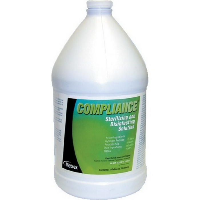 Compliance Sterilizing Disinfecting Solution, 1 Gallon Compliance Sterilizing Disinfecting Solution, 1 Gallon