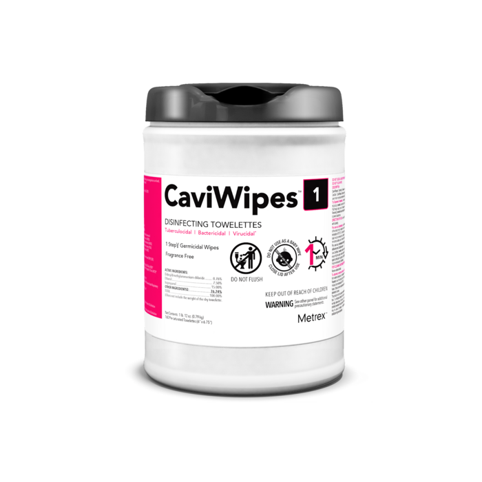 CaviWipes1 Surface Disinfectant Towelette Wipes (Kerr Totalcare) CaviWipes1 Surface Disinfectant Towelette Wipes (Kerr Totalcare)
