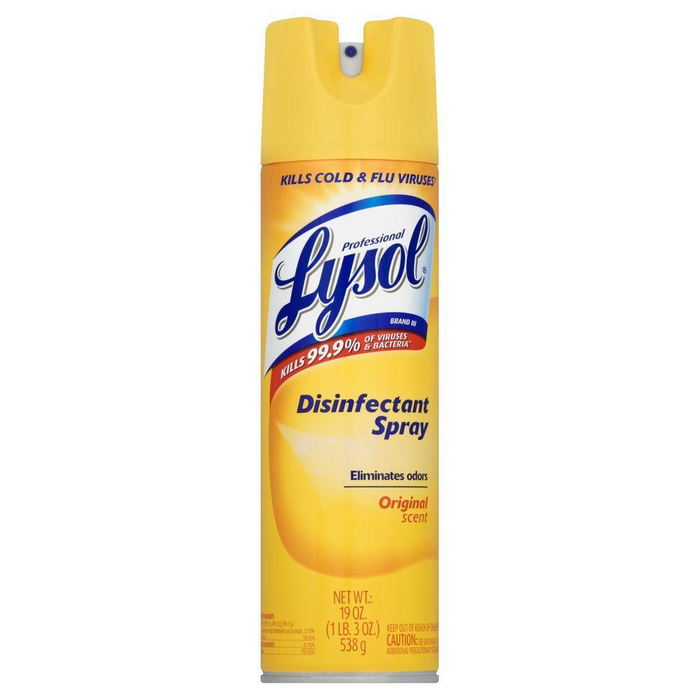 Lysol Disinfectant Spray 19oz Original Scent Lysol Disinfectant Spray 19oz Original Scent