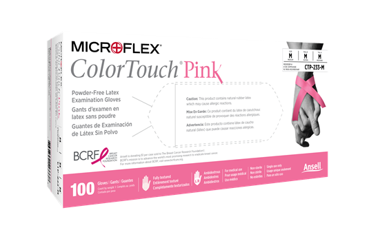 ColorTouch Pink Latex PF (Ansell)