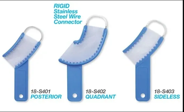 Disposable 3-in-1 Bite Trays With Metal Rim 