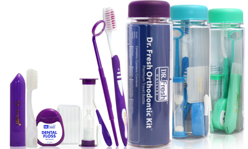 Dr. Fresh Orthodontic Travel Bottle Pack of 12 Dr. Fresh Orthodontic Travel Bottle Pack of 12