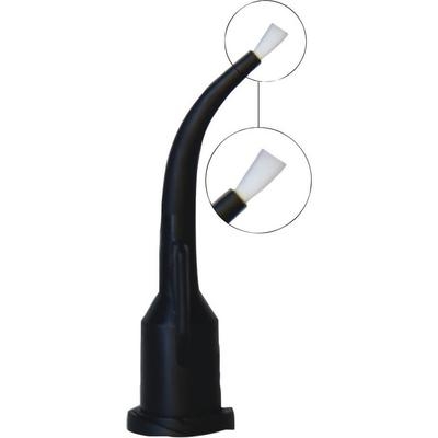 Pre-Bent Curved EZVisc Brush Tips Black 100/Pk (PacDent) Pre-Bent Curved EZVisc Brush Tips Black 100/Pk (PacDent)