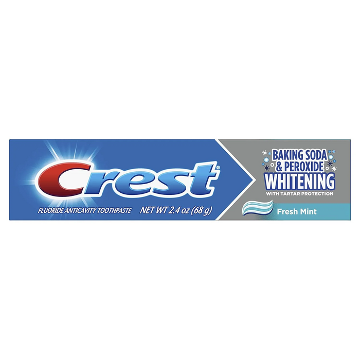 Crest Baking Soda & Peroxide Whitening Toothpaste, 4.2oz, 24/cs Crest Baking Soda & Peroxide Whitening Toothpaste, 4.2oz, 24/cs