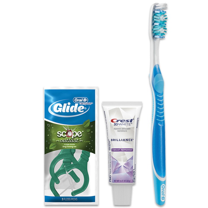 Toothbrush Bundle Whitening Bundle w/ Glide + Scope Floss Picks, 72/Case Toothbrush Bundle Whitening Bundle w/ Glide + Scope Floss Picks, 72/Case
