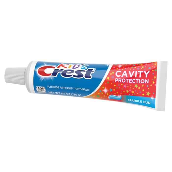 Toothpaste Crest Kids Cavity Protection Sparkle Fun 4.6 oz Tube, 24/Pkg Toothpaste Crest Kids Cavity Protection Sparkle Fun 4.6 oz Tube, 24/Pkg