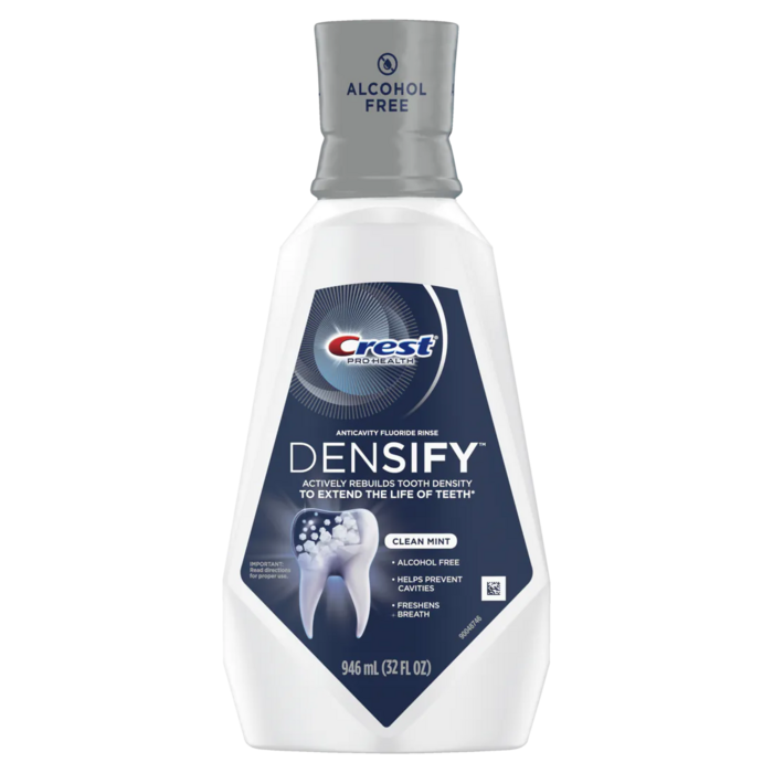 Mouthwash Crest Pro Health Densify Mint 946 ml Bottle, 6/Pkg Mouthwash Crest Pro Health Densify Mint 946 ml Bottle, 6/Pkg